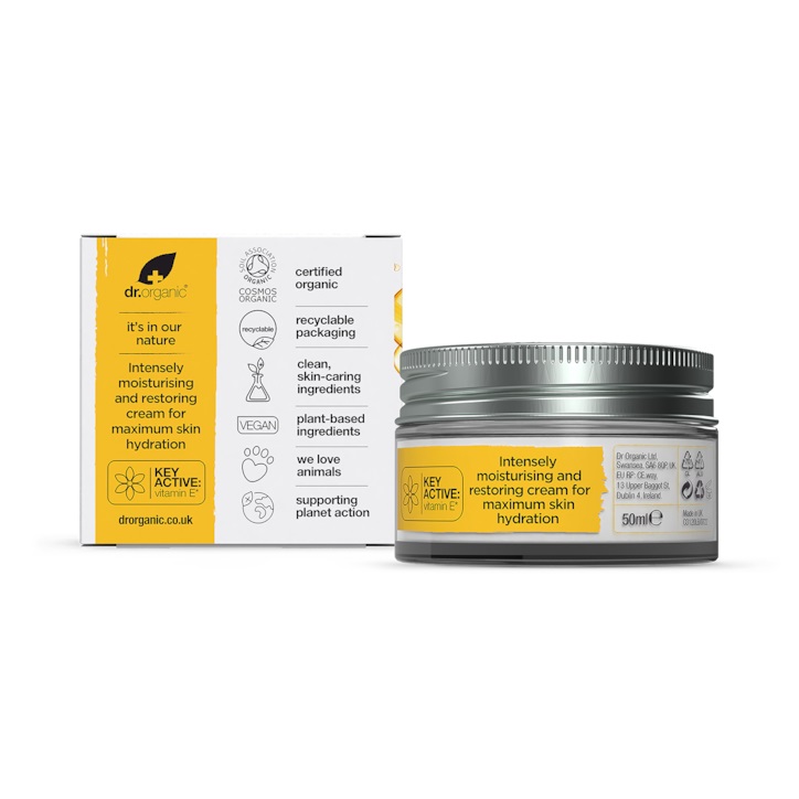 Dr Organic Vitamin E Cream 50ml
